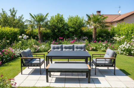 جلسة خارجية ألمنيوم